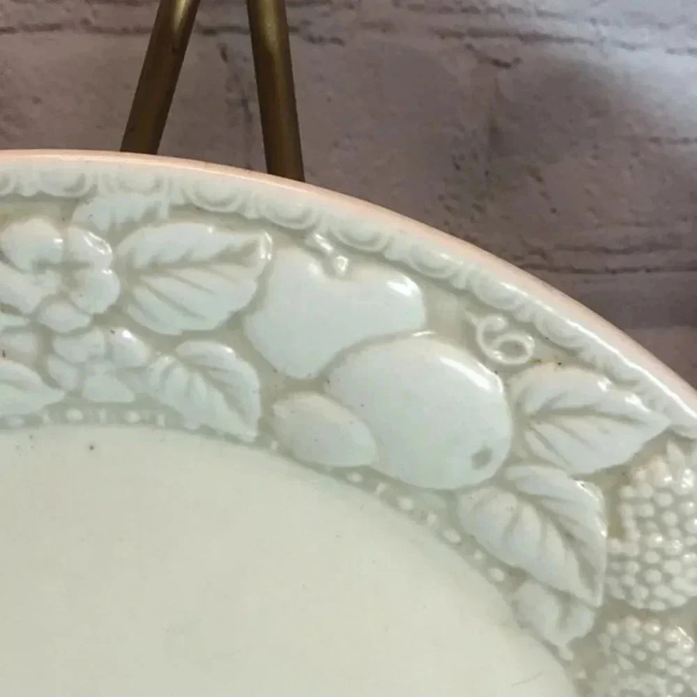 Vintage Vernon Antigua Metlox dinner plate Cottagecore